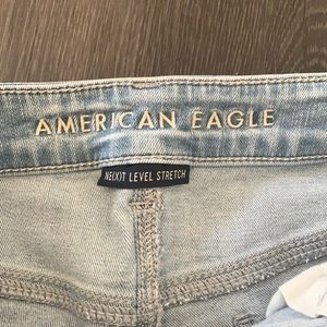 Light stone washed jeans